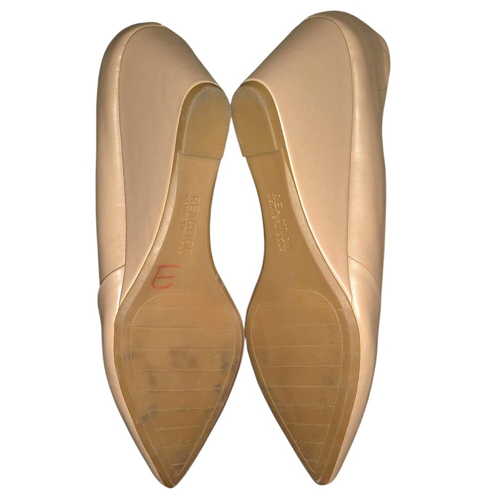 Kenneth Cole Tan Eltinn Wedges Women's Size 8.5M Norm Core Minimalist - Picture 6 of 6
